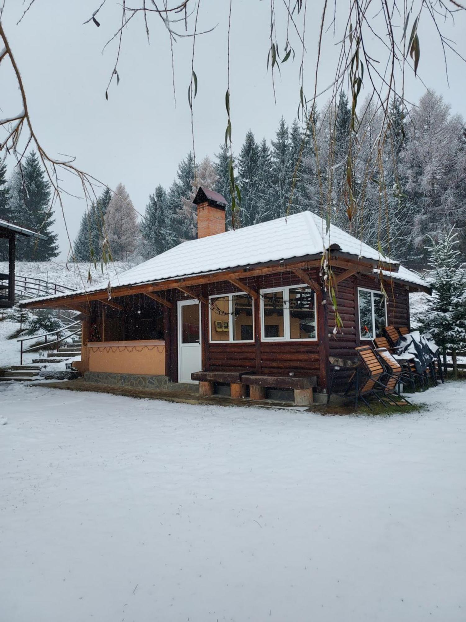 Pensiunea La Taverna Trăisteni Buitenkant foto